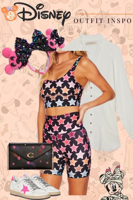 Disney Outfit Inspo
Disney fit
Mickey ears 
Athleisure wear
Golden goose shoes
Coach purse

#LTKstyletip #LTKSeasonal #LTKshoecrush