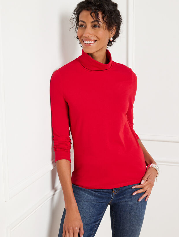 Cotton Turtleneck | Talbots