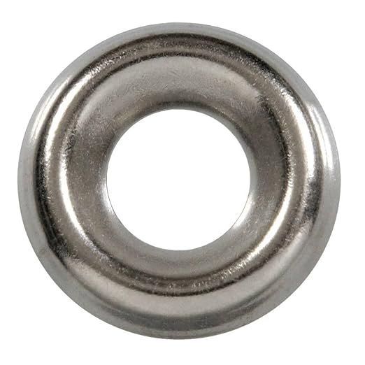 100 Qty #10 Stainless Steel Countersunk Finish Washers | 304 SS Finishing Cup (BCP575) | Amazon (US)