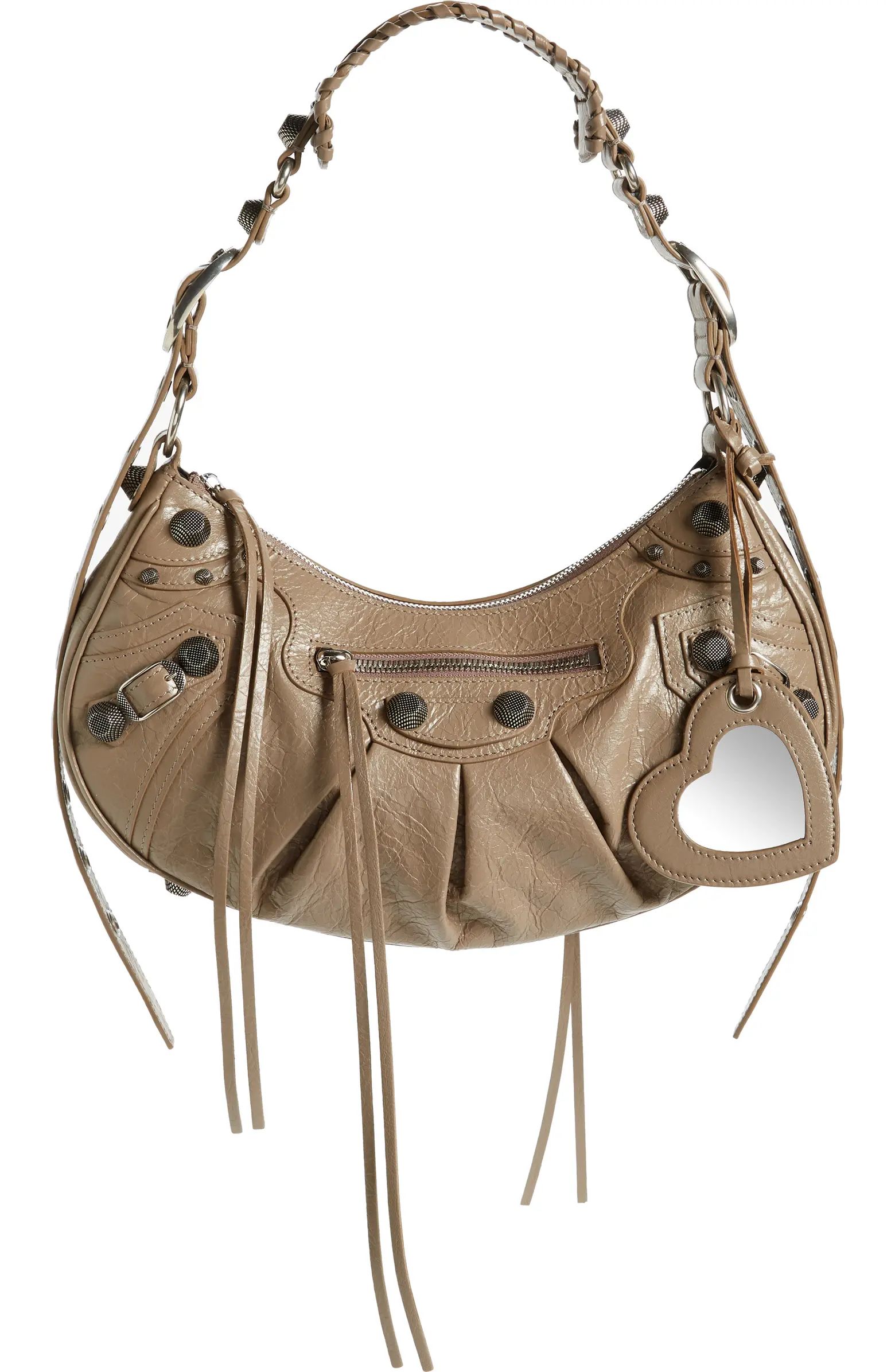 Le Cagole Lambskin Shoulder Bag | Nordstrom