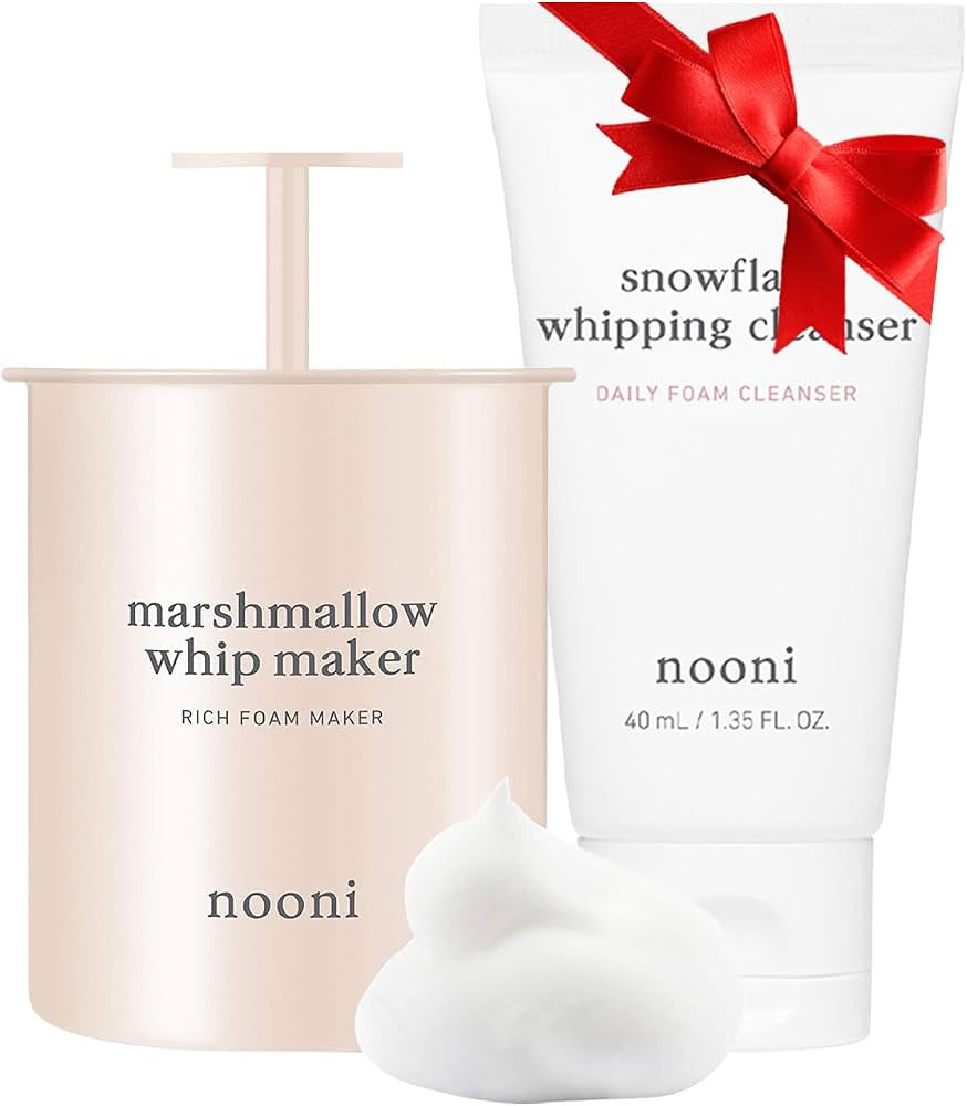 Nooni 2-in-1 Much Needed Facial Cleansing Kit - Whip Maker & Face Cleanser | Gift, Gift set, Foam... | Amazon (US)
