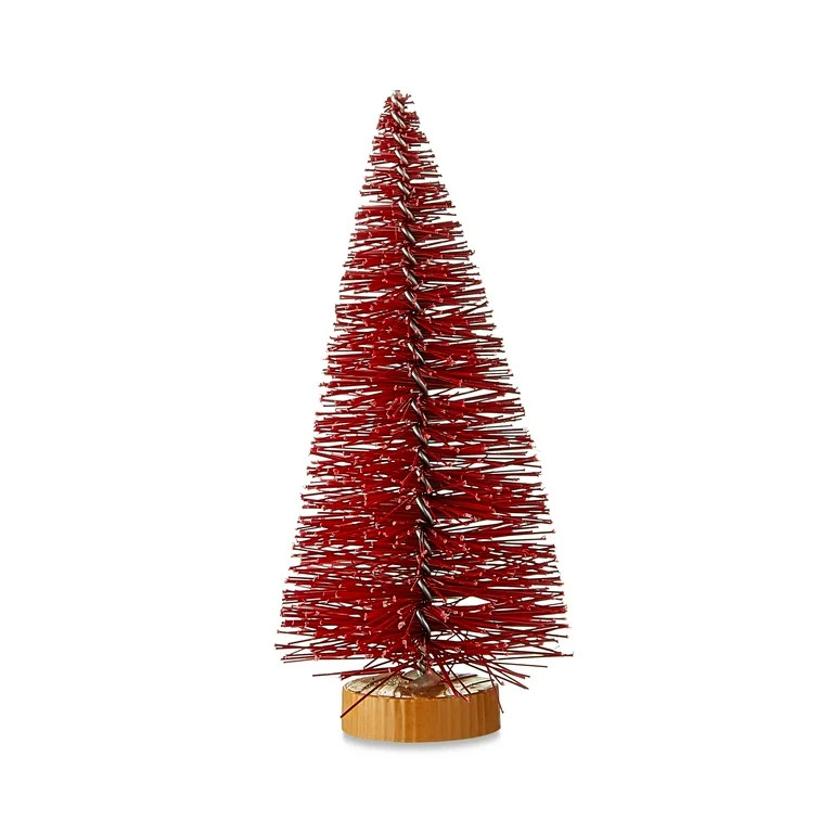 Red Mini Decorative Tree, 4 in, by Holiday Time | Walmart (US)