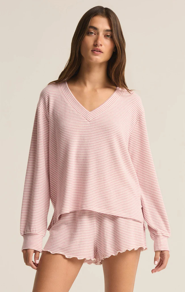 Stay Cozy Stripe Long Sleeve Top | Z Supply