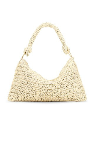 Gigi Framed Clutch in Natural | Revolve Clothing (Global)