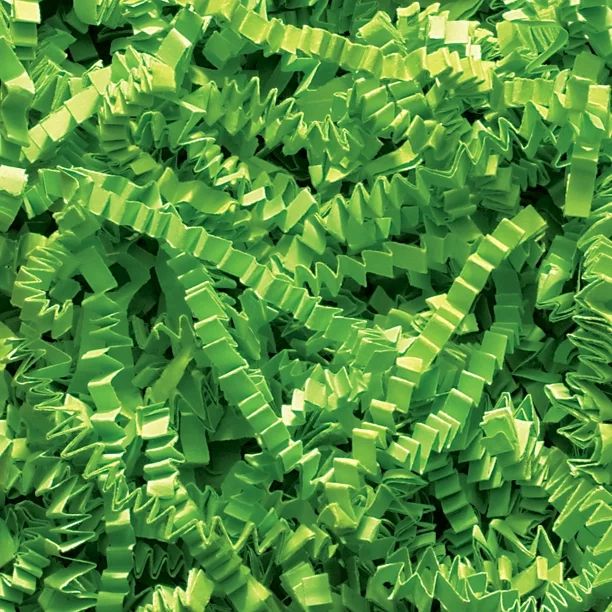 Way To Celebrate Green Crinkle Paper Easter Grass, 1.25 oz | Walmart (US)