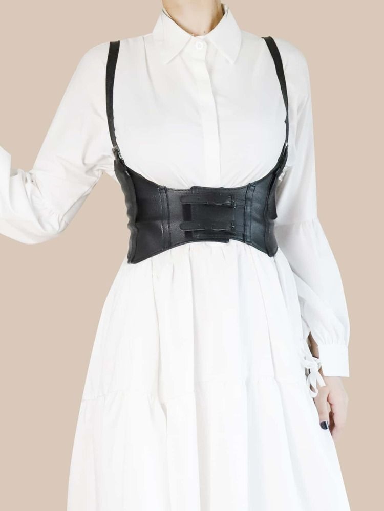 Metal Buckle Corset Belt | SHEIN