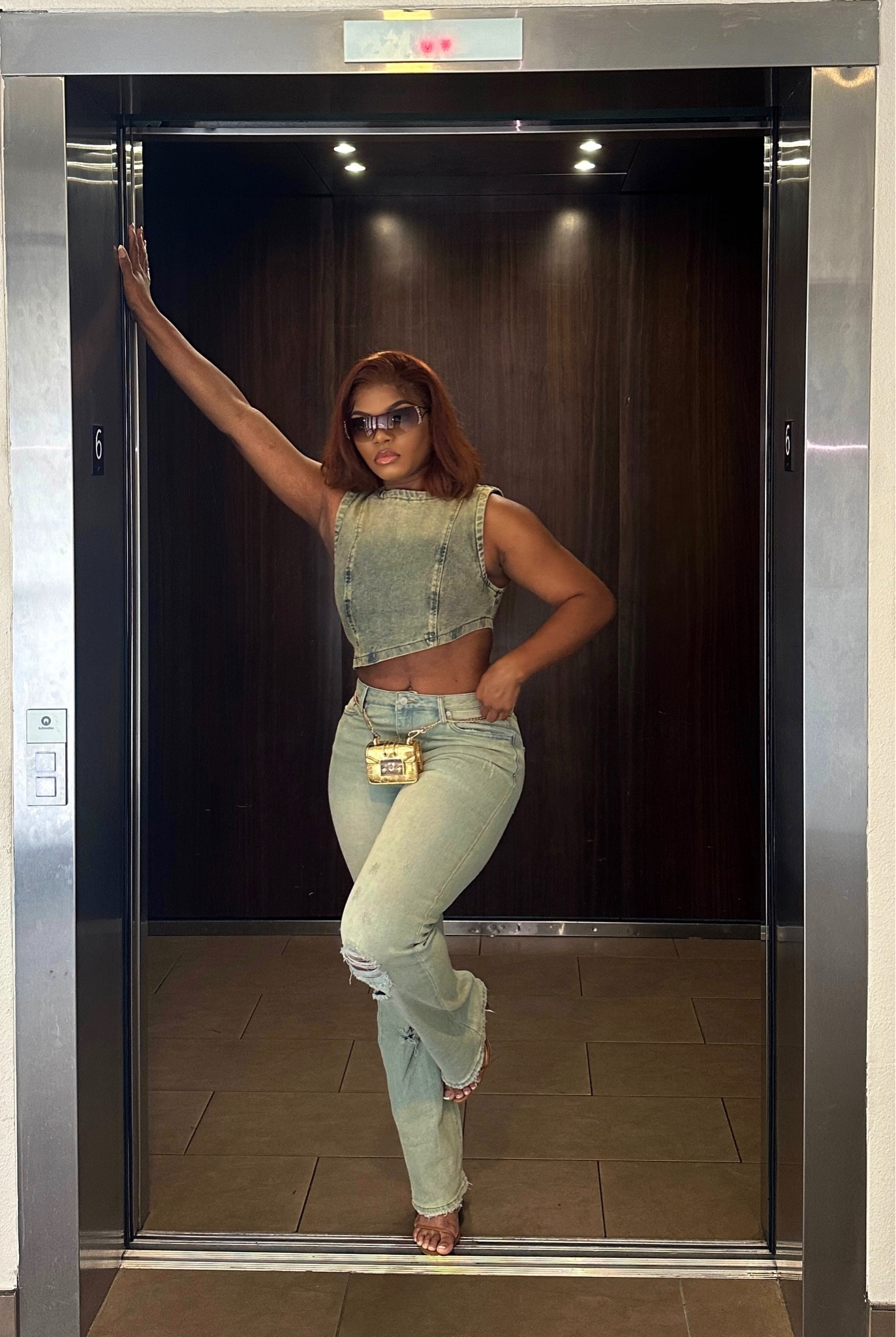 Nostalgic— So babes I had a vision in my head with my new hair color + cut! 
#fashion #trendy #ootd 
**Jeans are from Fashion Nova**

https://www.fashionnova.com/products/off-topic-tinted-baggy-straight-leg-jeans-vintage-wash

#LTKstyletip #LTKVideo