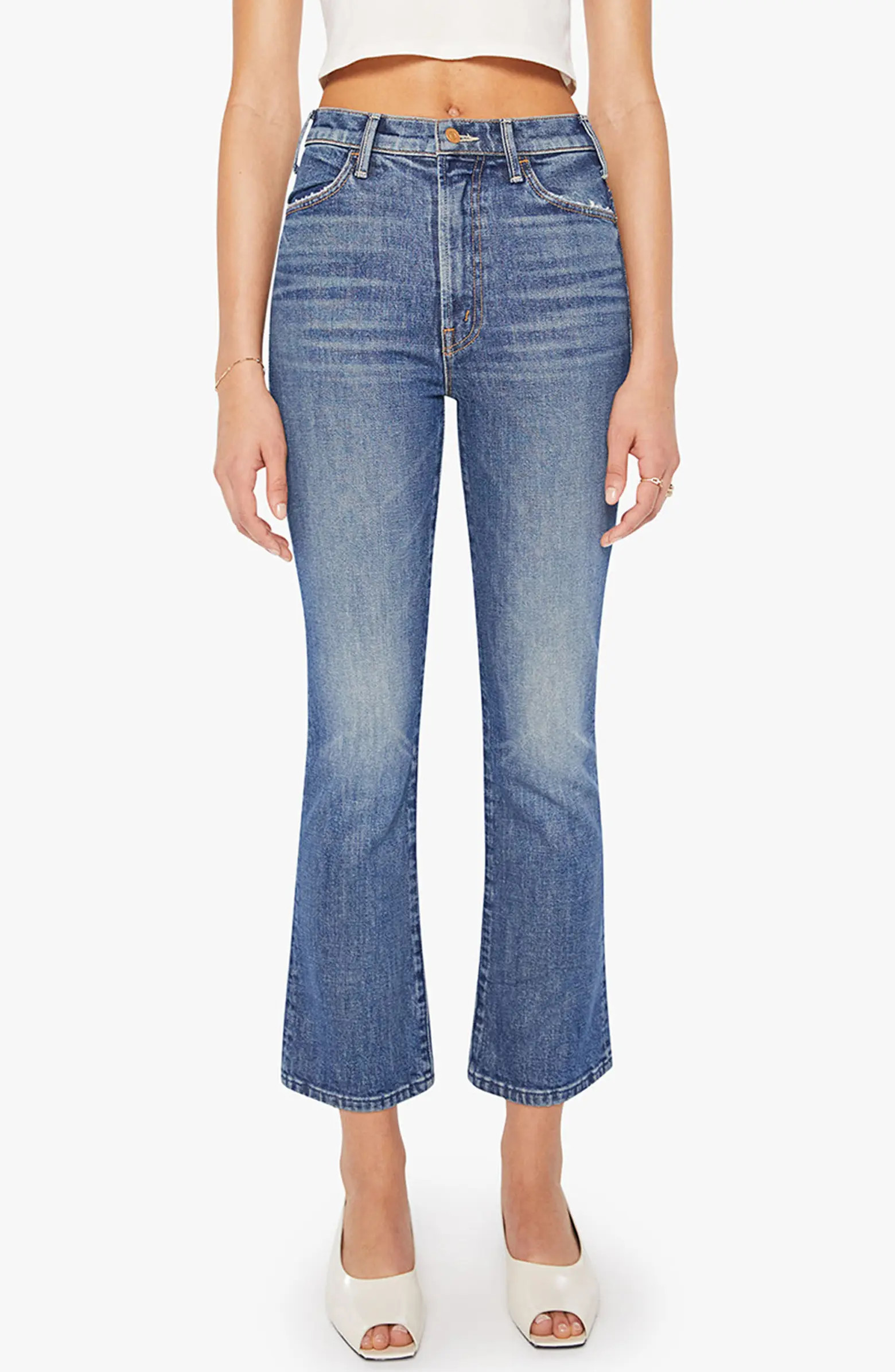 The Hustler High Waist Ankle Bootcut Jeans | Nordstrom