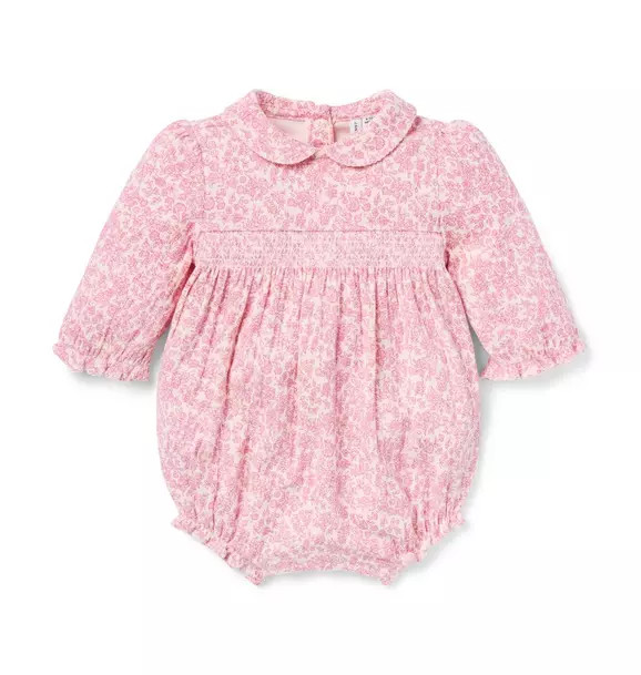 Baby Ditsy Floral Smocked Romper | Janie and Jack
