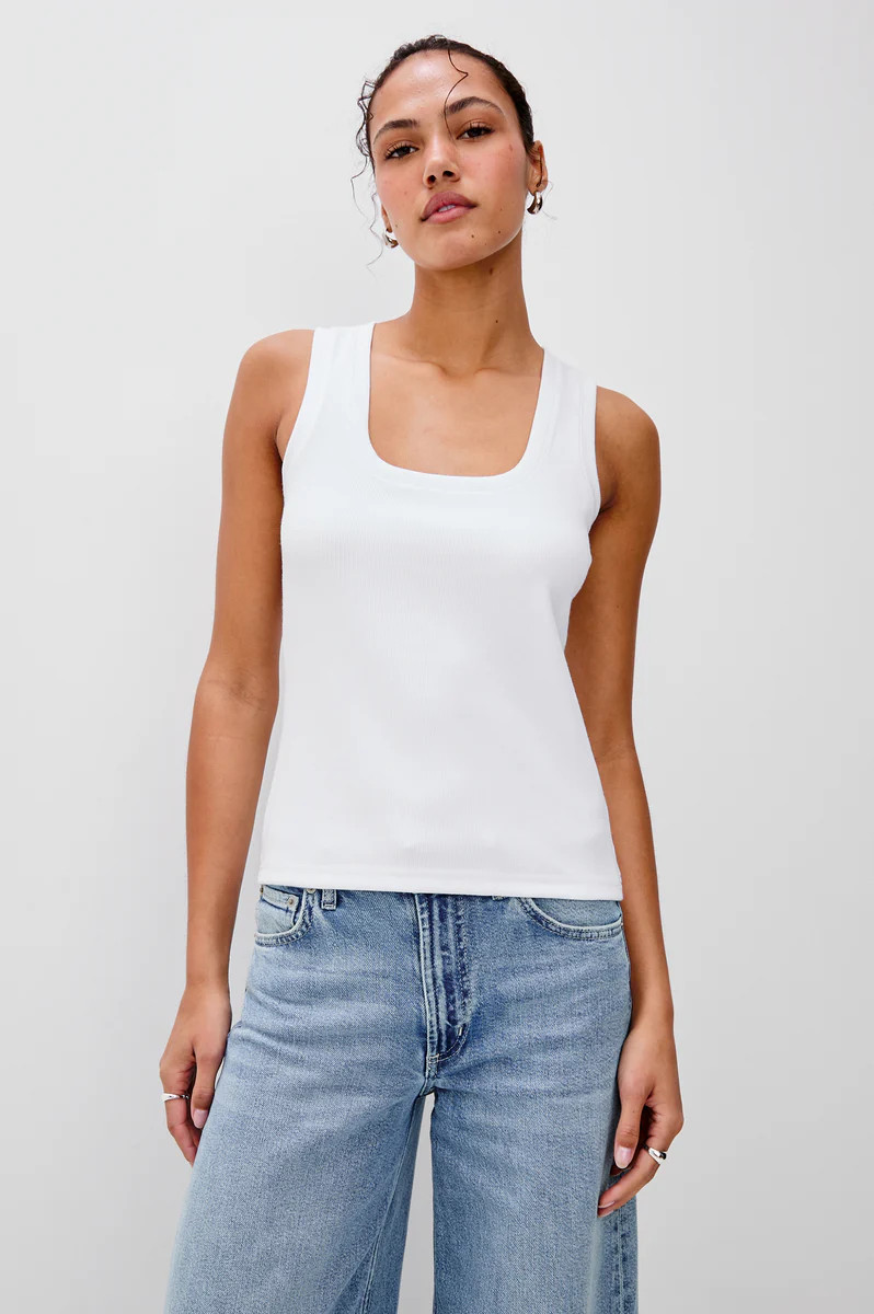 BOBBIE TANK - WHITE | Rails
