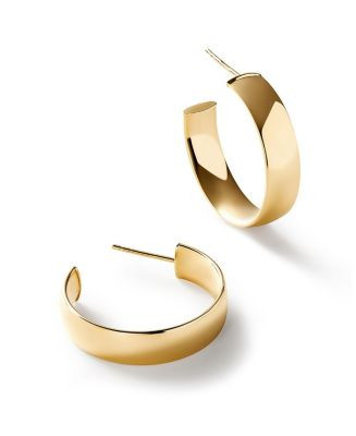 Ana Luisa10K  Gold Bold Hoops Medium | Bloomingdale's (US)