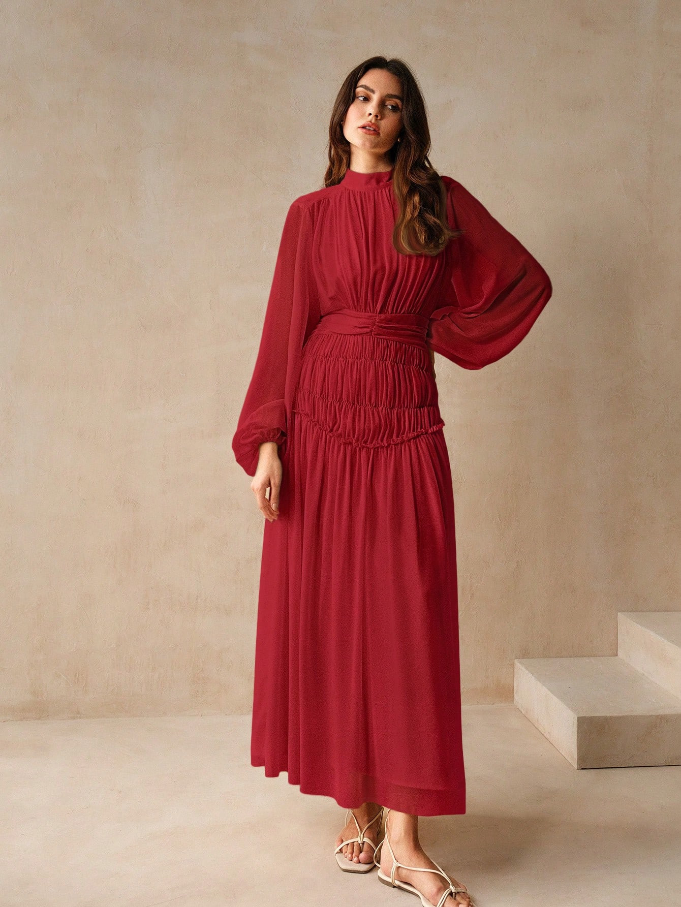 Velvet Black Dress 100+ likes | SHEIN