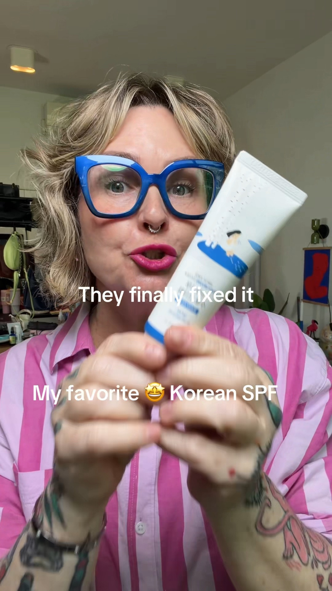 Korean skincare products have always been my fave, especially this sunscreen from Round Lab ☁️ 🧖🏻‍♀️

#LTKBeauty #LTKselfcare