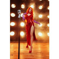 Inspired Jessica Rabbit Cosplay Costume Dress | Etsy (US)