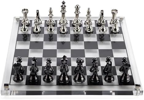 Amazon.com: Z Gallerie Acrylic Chess Set : Toys & Games | Amazon (US)