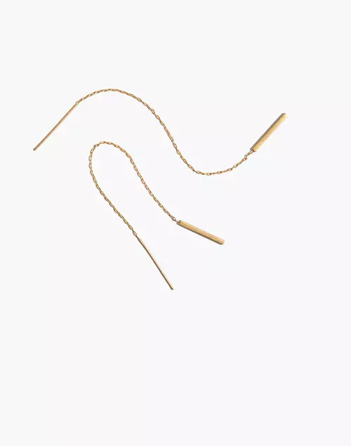 Threader Bar Earrings | Madewell