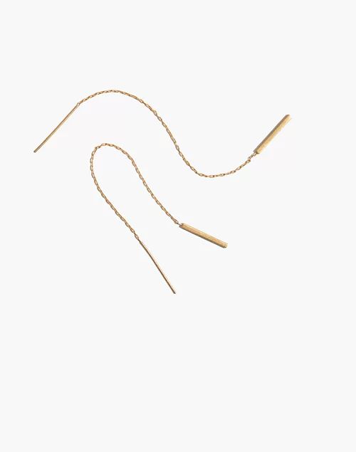 Threader Bar Earrings | Madewell