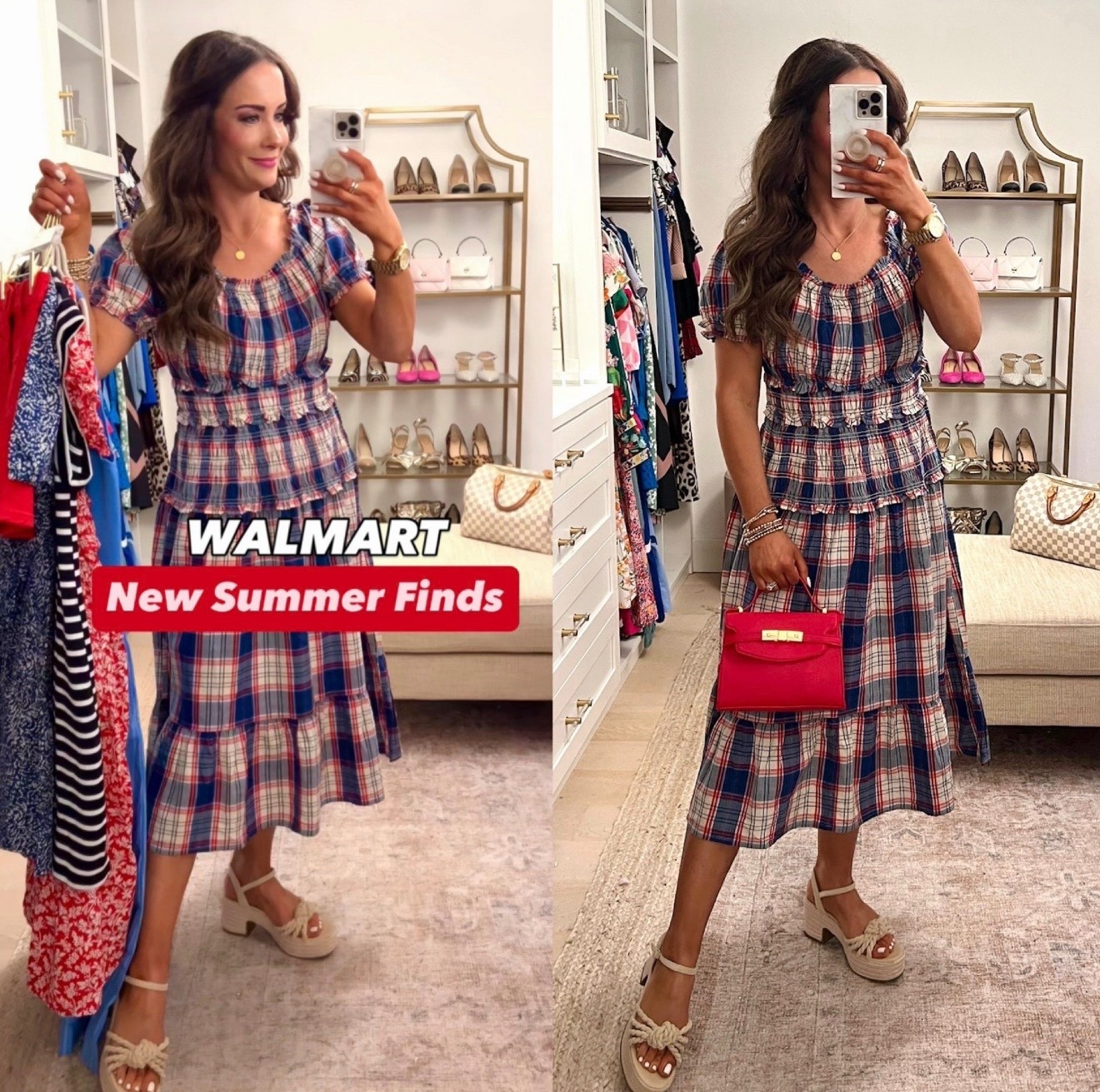 Cutest new summer Walmart finds! Wearing size S. Scroll to shop! Follow us for more! ❤️