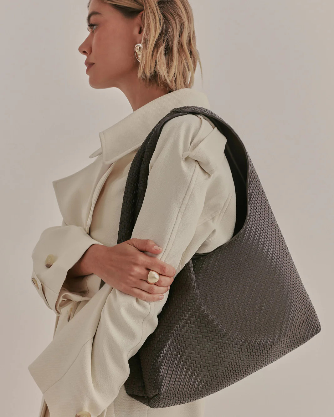 EVERLY SHOULDER BAG - CHOCOLATE - Handbags - Billini | Billini AU
