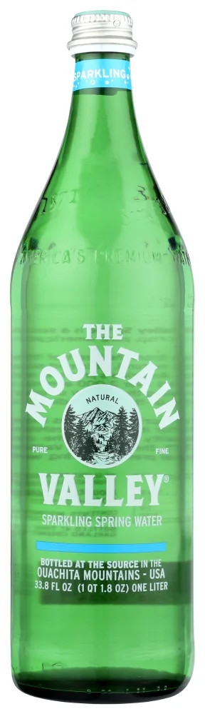 The Mountain Valley Sparkling Spring Water, 33.8 oz - Walmart.com | Walmart (US)