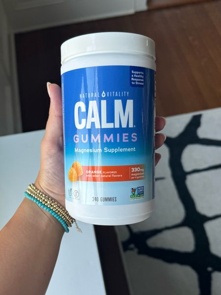 Just repurchased these Calm gummies for the 11th time! Recommended to me by my doctor when I was pregnant and Brian and I still love them. 

#LTKBeauty #LTKFamily