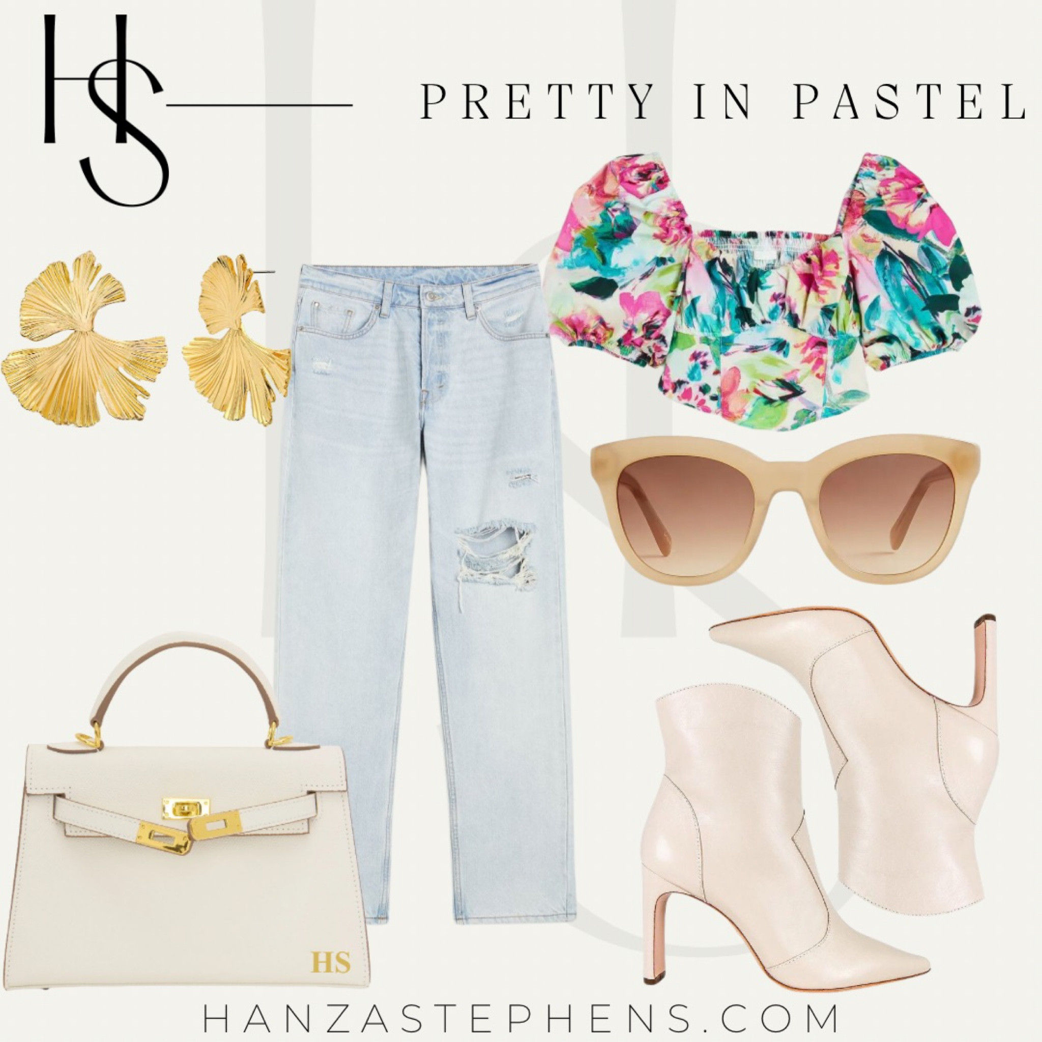 The Top: I can't help but crush on this vibrant top. It's a great crop to wear with high waisted jeans or a midi slip skirt.

The Bag: Structured like a Burken, priced for everyday use. I love the option to monogram!

The Earring: Can you believe these floral little finds are from Amazon? They give me major
Farm Rio vibes!


#LTKSeasonal #LTKshoecrush #LTKstyletip