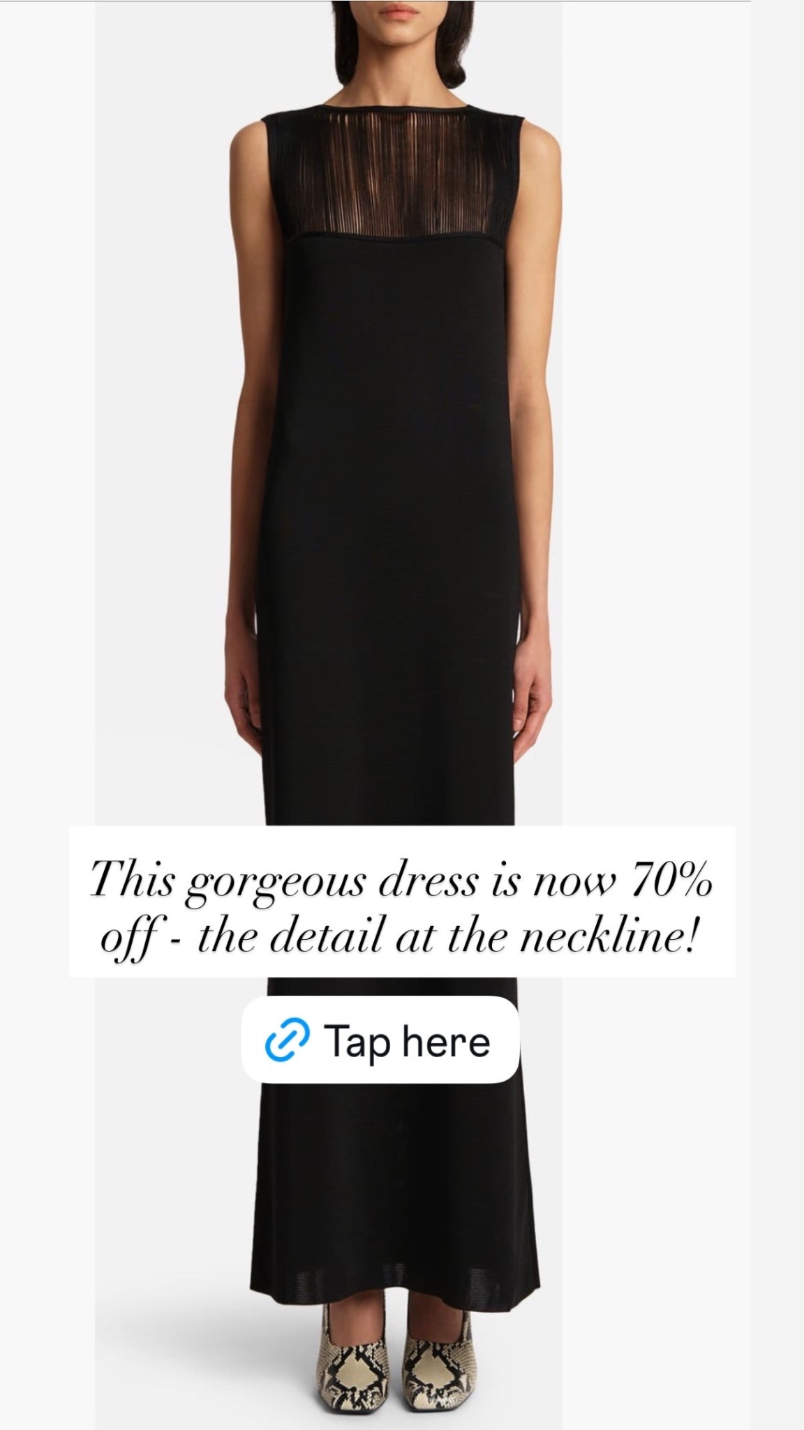 Timeless designer dress on sale now!

#Khaite
#blackdress
#longdress
#winterdress
#formaldress

#LTKSaleAlert #LTKootd #LTKWorkwear