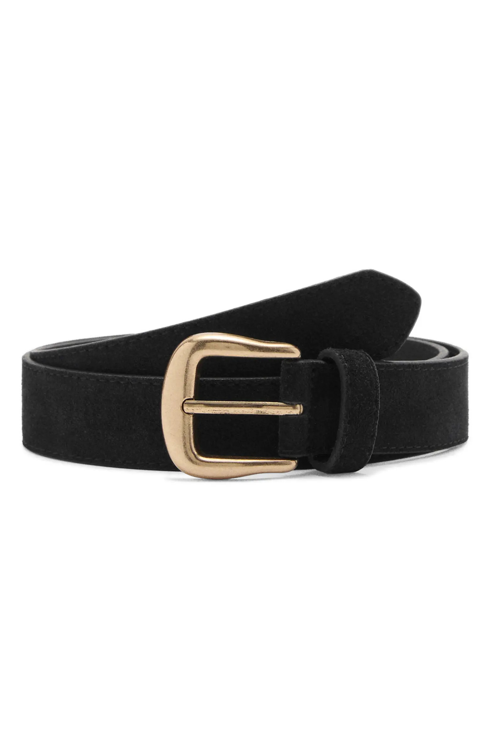 MANGO Suede Belt | Nordstrom | Nordstrom