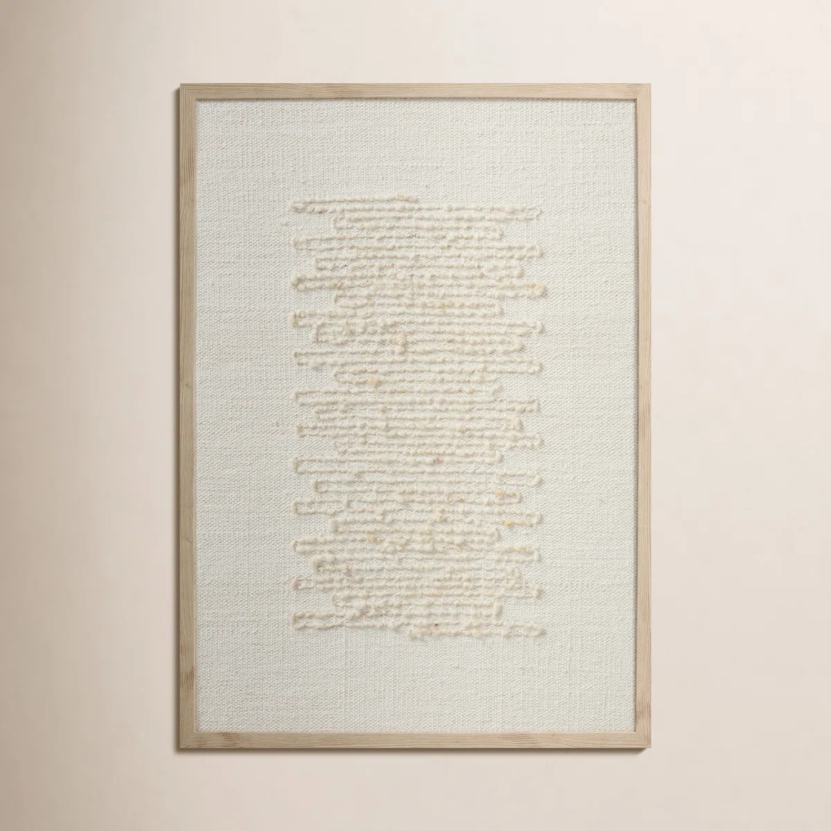 Amber Lewis x Loloi Mendocino Beige / Ivory 2'-6" x 3'-6" Wall Art | Wayfair North America