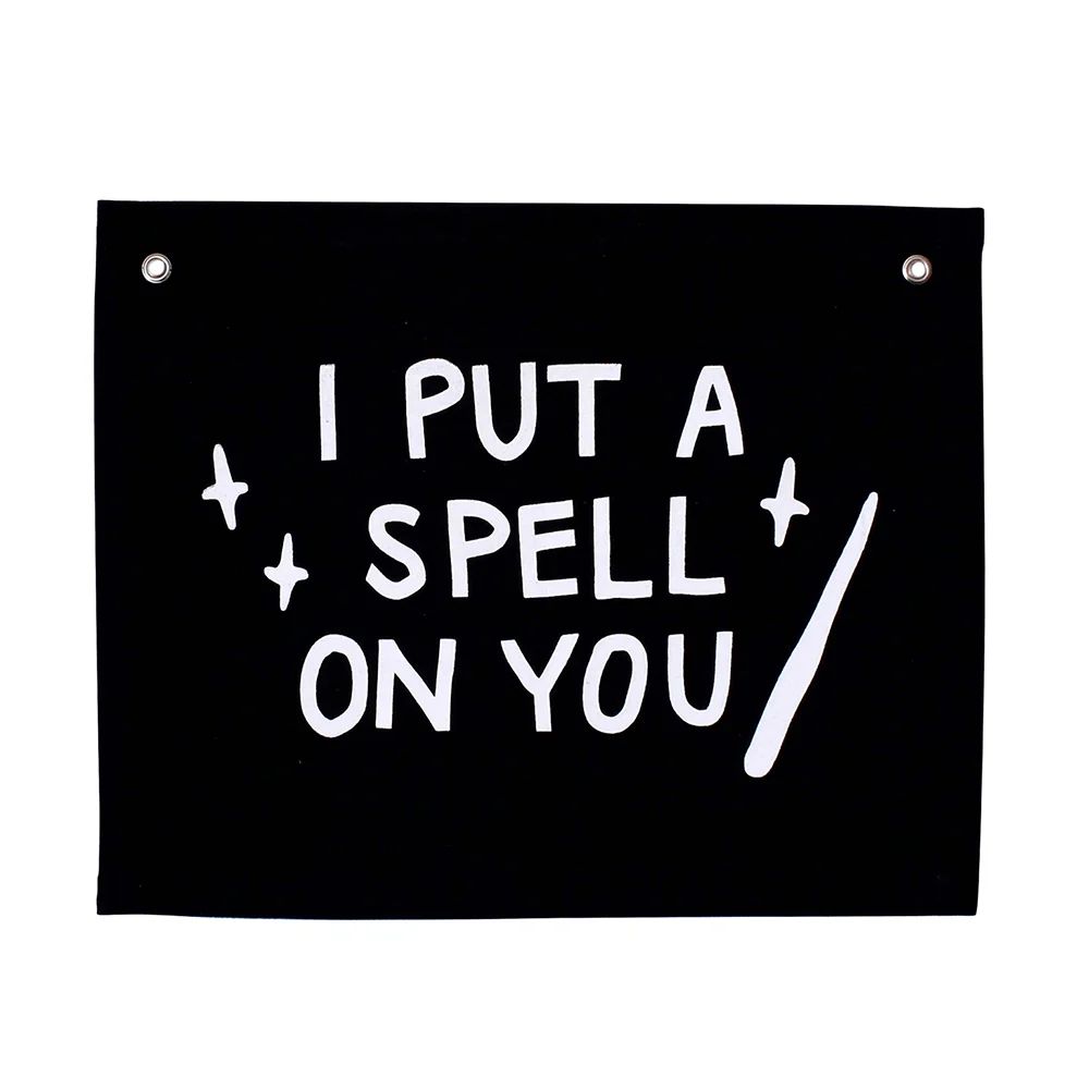 "I Put A Spell On You" Banner | Shop Sweet Lulu