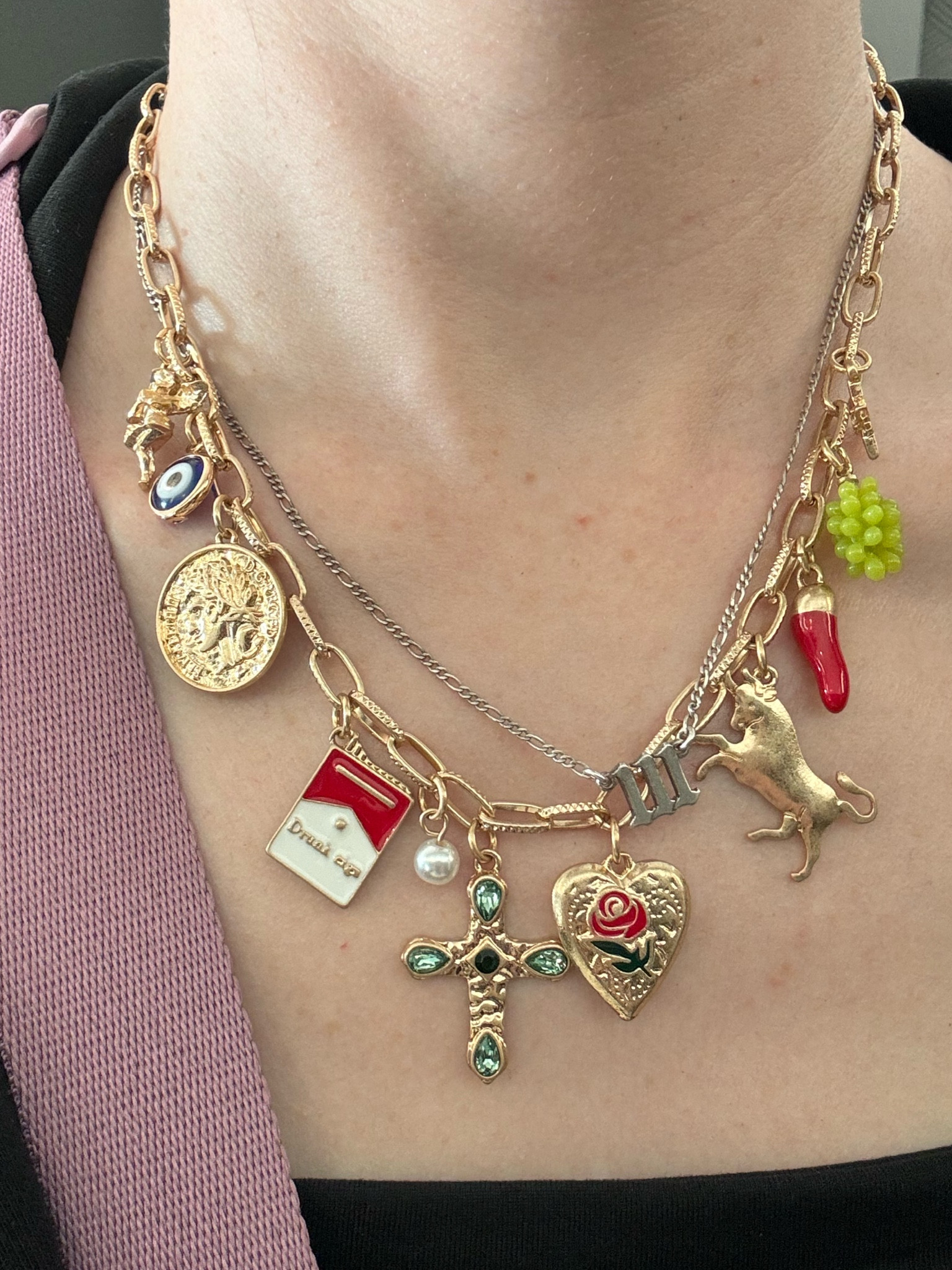 Can’t stop buying charm necklaces  

#LTKFallSale #LTKStyleTip #LTKFindsUnder50