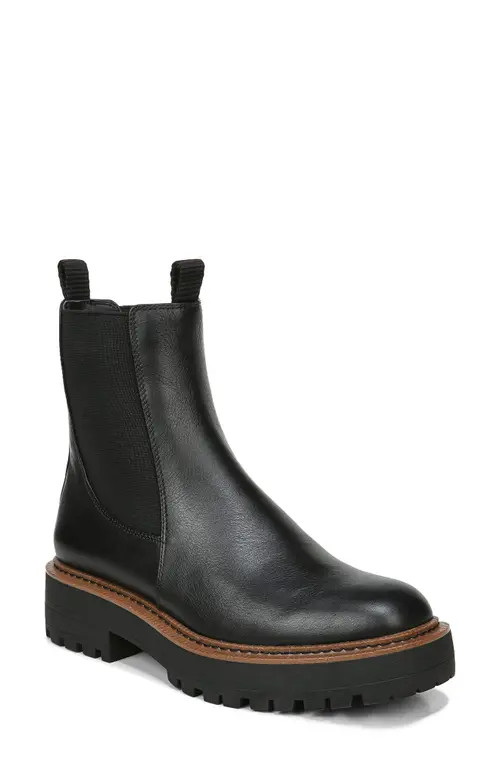Sam Edelman Laguna Waterproof Lug Sole Chelsea Boot in Black at Nordstrom, Size 9.5 | Nordstrom