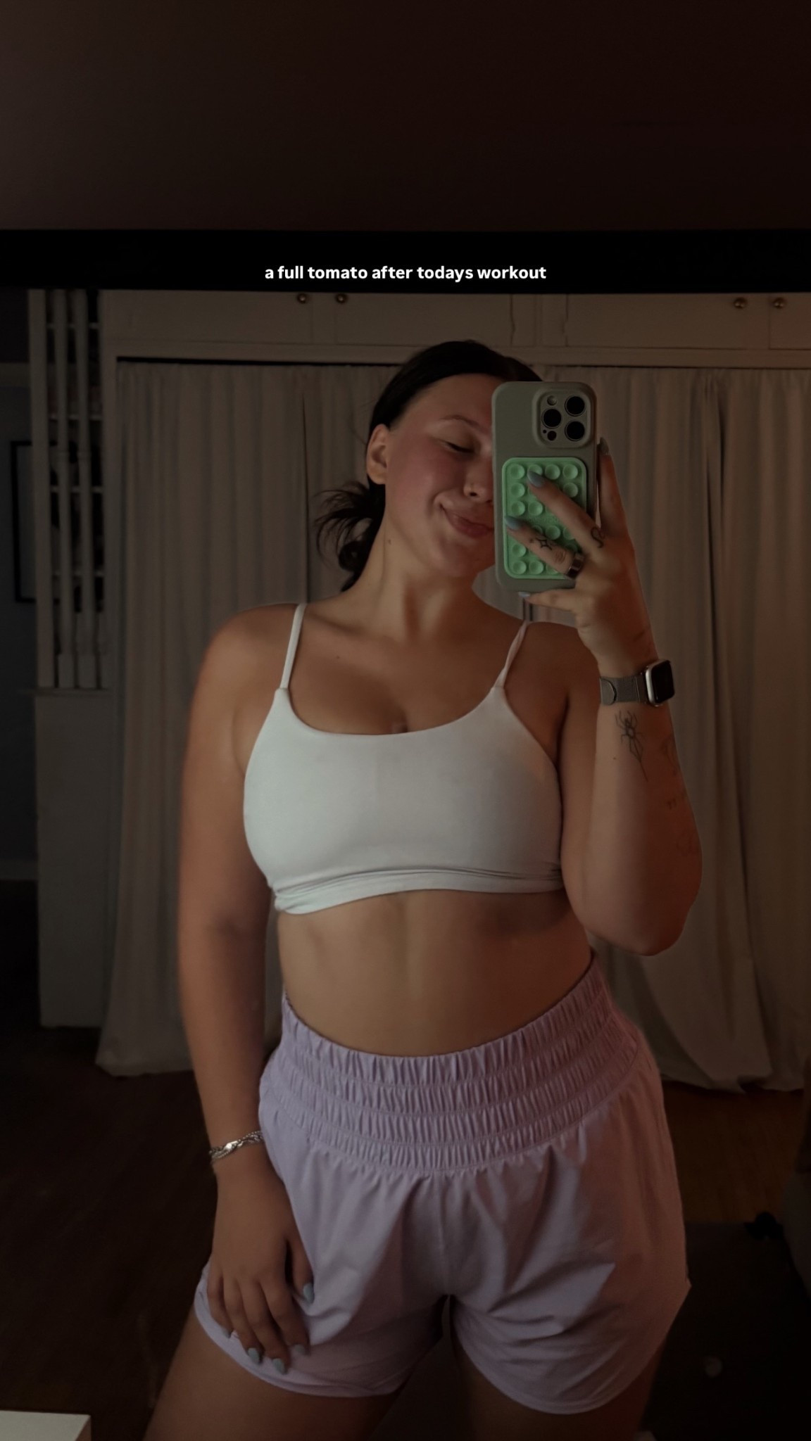 a full tomato after todays workout