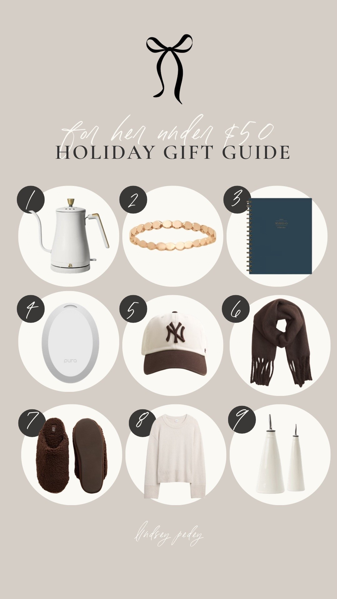 Gifts under $50 for her🤍

#LTKGiftGuide #LTKFindsUnder50 #LTKHoliday