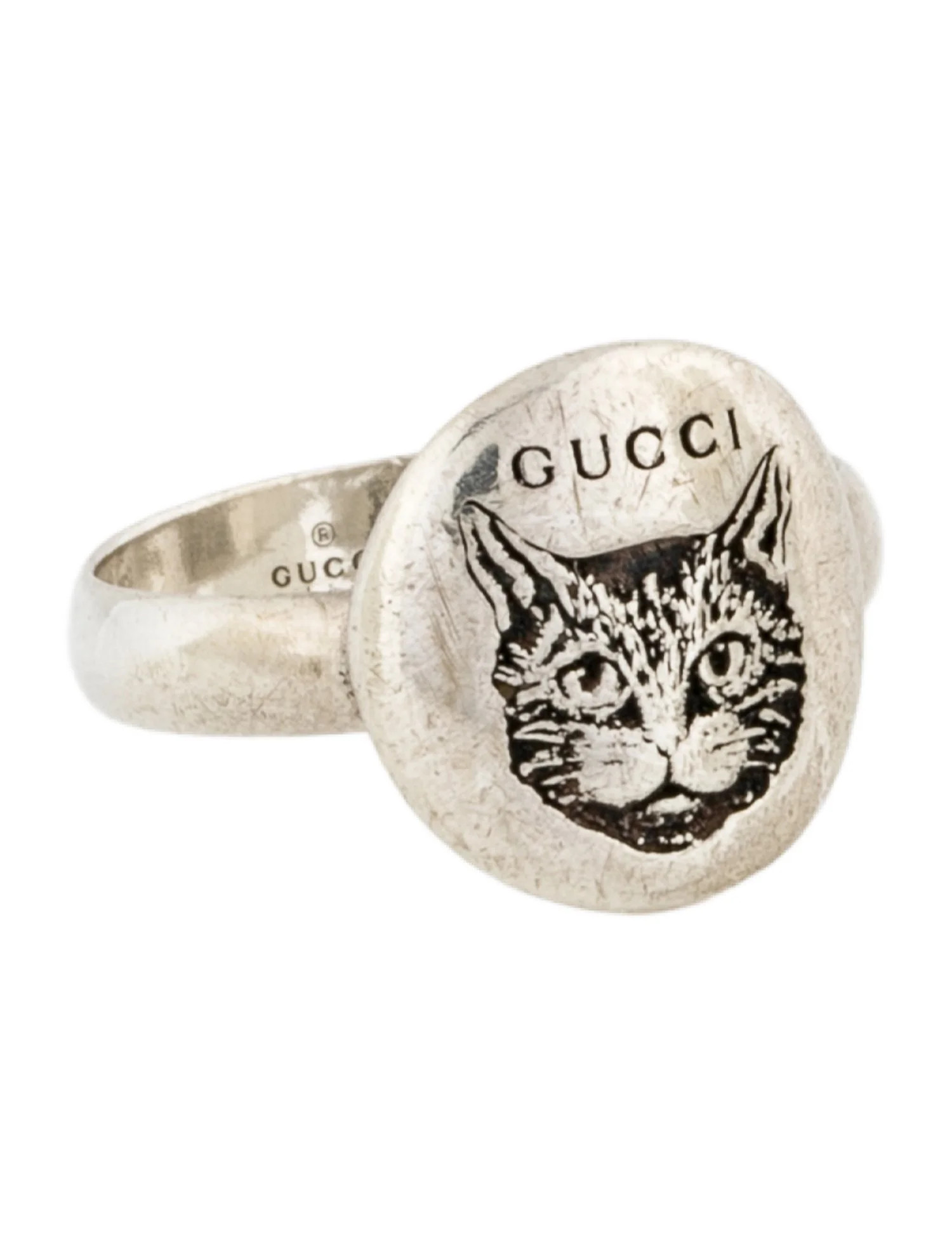 Gucci Blind For Love Mystic Cat Ring - Cocktail Ring, Rings - GUC2037328 | The RealReal | The RealReal
