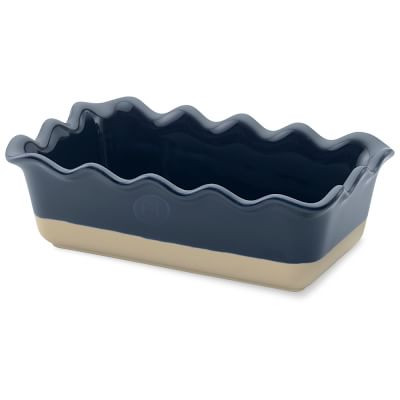 Emile Henry French Ceramic Ruffled Loaf Pan | Williams-Sonoma