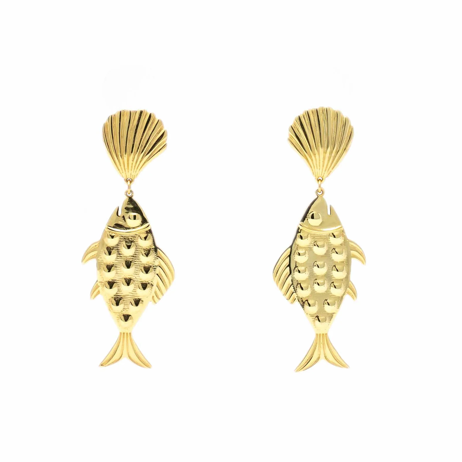 THE GOLD FISH EARRING | Modafleur
