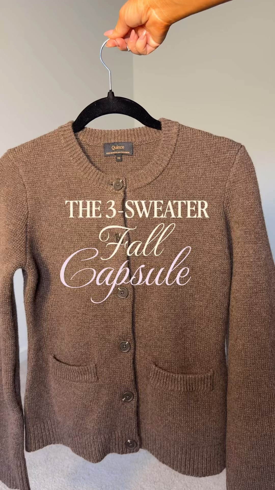 The 3-sweater fall capsule 🤎🍂 elevated, easy-to-style knits I’ll be reaching for on repeat this season.

Use code INFG-26HALEIGHVIVION10 for 10% off for new Quince customers only on the Quince App. @Quince   #QuincePartner

#FallStyle #FallFashion #SweaterWeather #FallCapsule

#LTKSeasonal #LTKSaleAlert #LTKgrwm