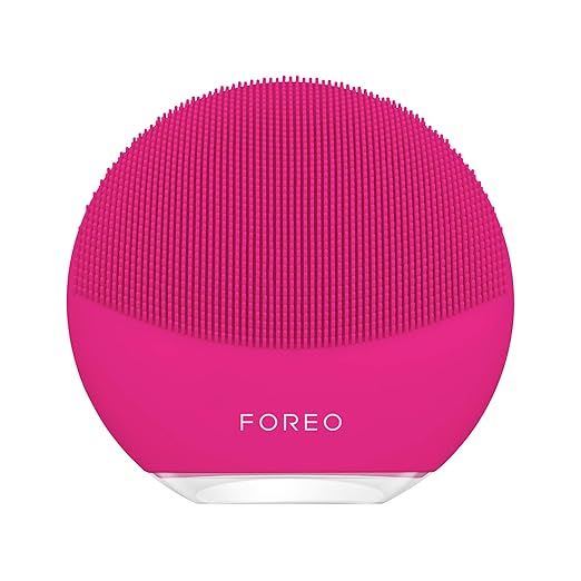 FOREO LUNA mini 3 Smart Electric Face Cleanser for All Skin Types, Fuchsia | Amazon (US)