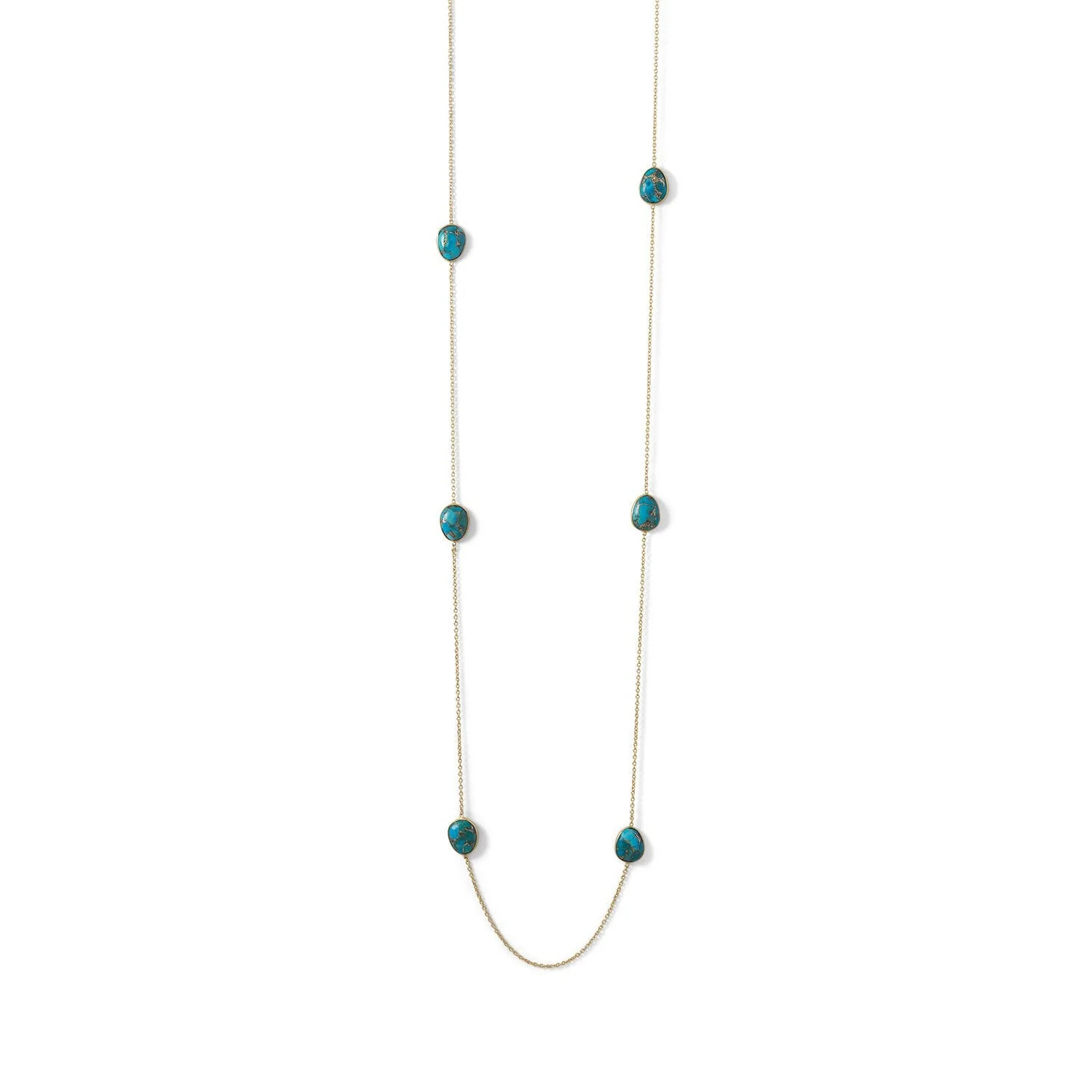 18k Gold Turquoise Necklace | Shop Simon