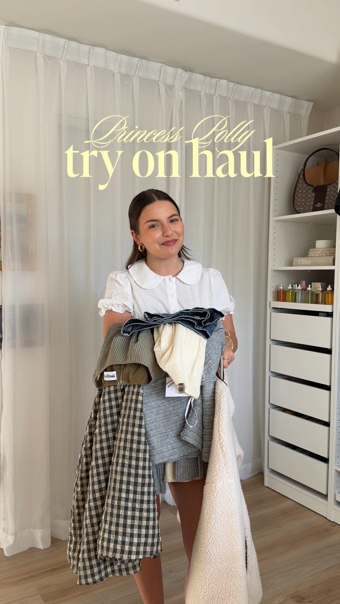 new Princess Polly code! CAMILA25 🍂✨

wearing the gingham dress and skirt/skort in a size US 4, bolero and sweater in a size US XS/S, sweater dress and gingham shorts in a size US 2 🤎

#LTKFindsUnder100 #LTKStyleTip #LTKGiftGuide