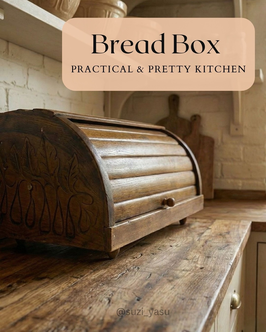 A well-organized kitchen makes every meal feel effortless. A charming bread box keeps your bread fresh while adding a warm, farmhouse touch that turns everyday routines into moments of joy.
Shop these stylish and practical bread boxes in my LTK.

#LTKU #LTKSpringSale #LTKHome