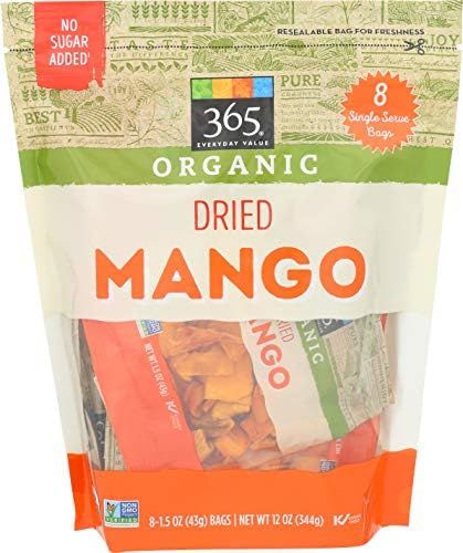 365 Everyday Value, Organic Dried Mango, 1.5 oz, 8 ct | Amazon (US)