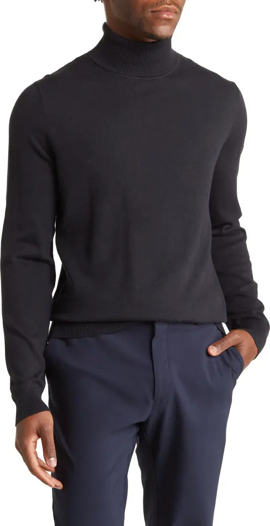 Cotton Cashmere Blend Turtleneck | Nordstrom Rack