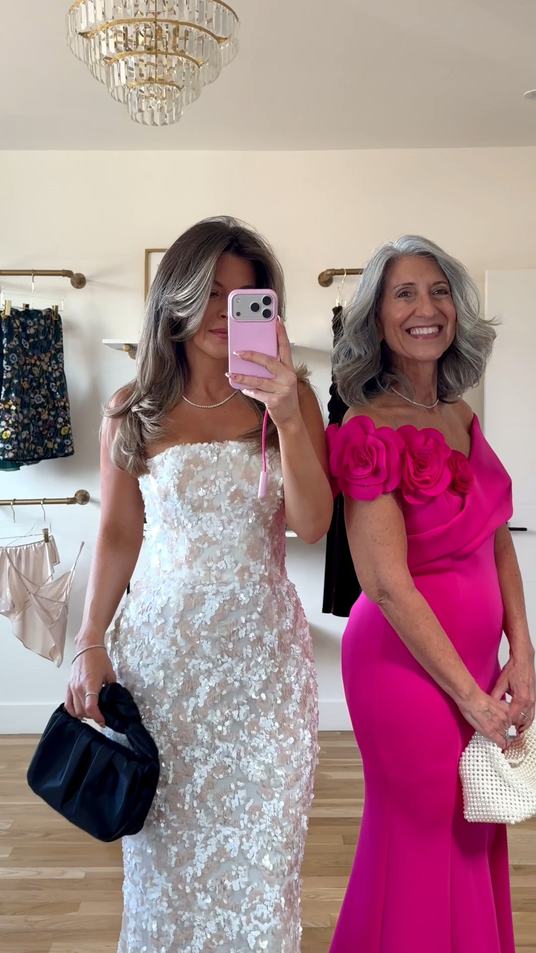 Mom and me wedding guest and bridal event dresses white sequin bridal dress pink floral mother of the bride dress

Electric picks code: emerson20

I sized down in white dress
Mom wears a medium/6

Bridal
Wedding guest
Formal event
Black tie
Satin
Floral
Sequin
Mother of the bride
Spring event
Special occasion

#LTKgrwm #LTKSeasonal #LTKWedding