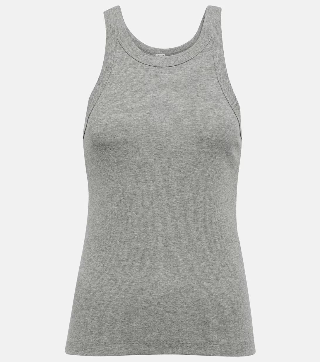 Cotton-blend ribbed-knit tank top | Mytheresa (US/CA)