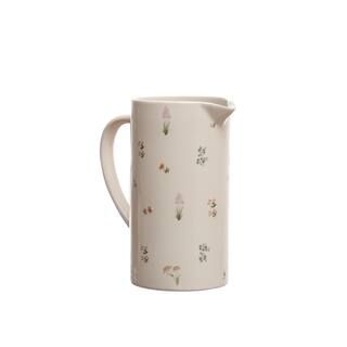 8" Cream Floral Ceramic Pitcher by Ashland® | Michaels | Michaels Stores
