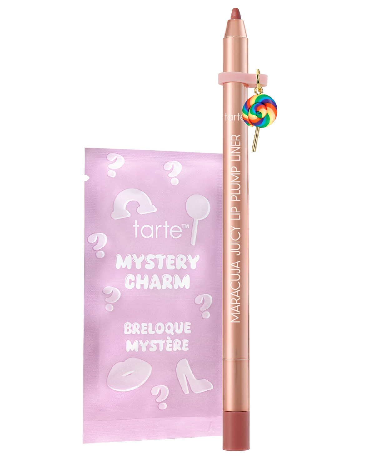 Tarte Limited-Edition Maracuja Juicy Lip Plump Liner with Charm, 0.017 oz. - Blushed Rose | Macy's