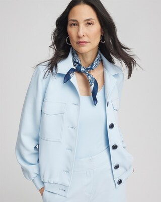 Georgette Crepe Shacket | Chico's