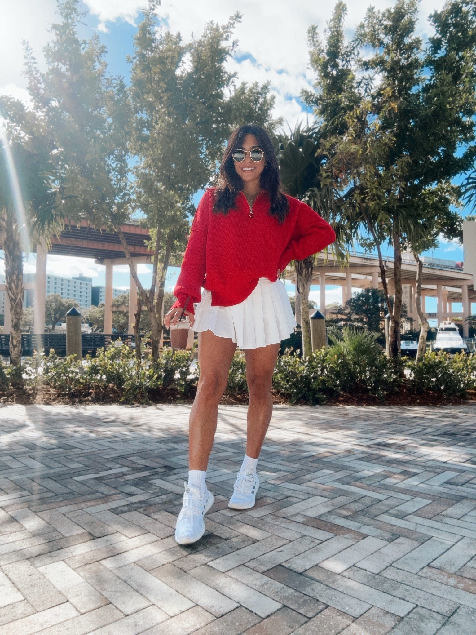 Sunday athleisure fit ❤️

Tennis skirt, pickle ball outfit, athletic wear, Amazon fashion,  Amazon finds, sweater, casual outfits, petite, affordable. 

#LTKSaleAlert #LTKFindsUnder50 #LTKFitness